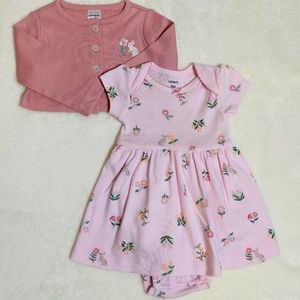 Lady Bunny Cardigan & Dress